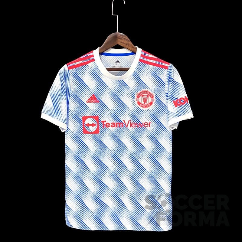 Гостевая футболка Манчестер Юнайтед 2021-2022 Lux - вид 1