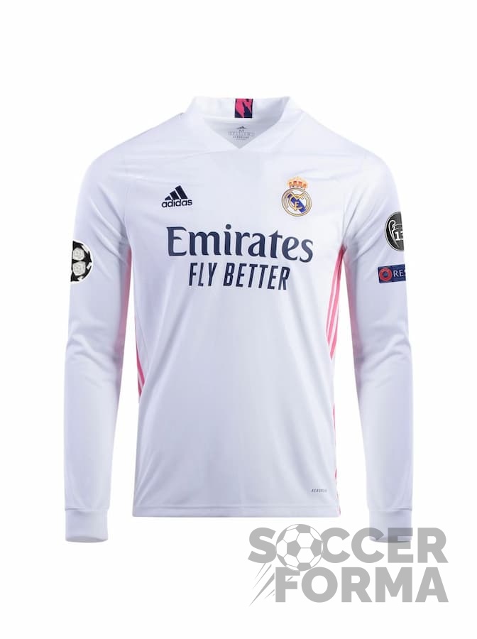 Футболка Реал Мадрид Серхио Рамос 4 2020-2021 с патчами - вид 2