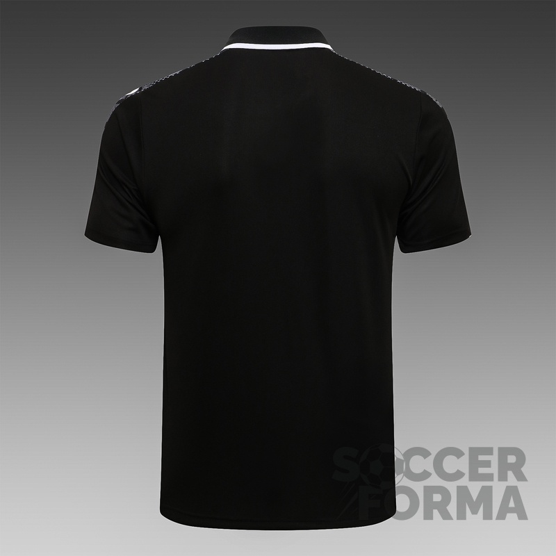 Черная футболка поло Манчестер Юнайтед 2021-2022 - вид 2