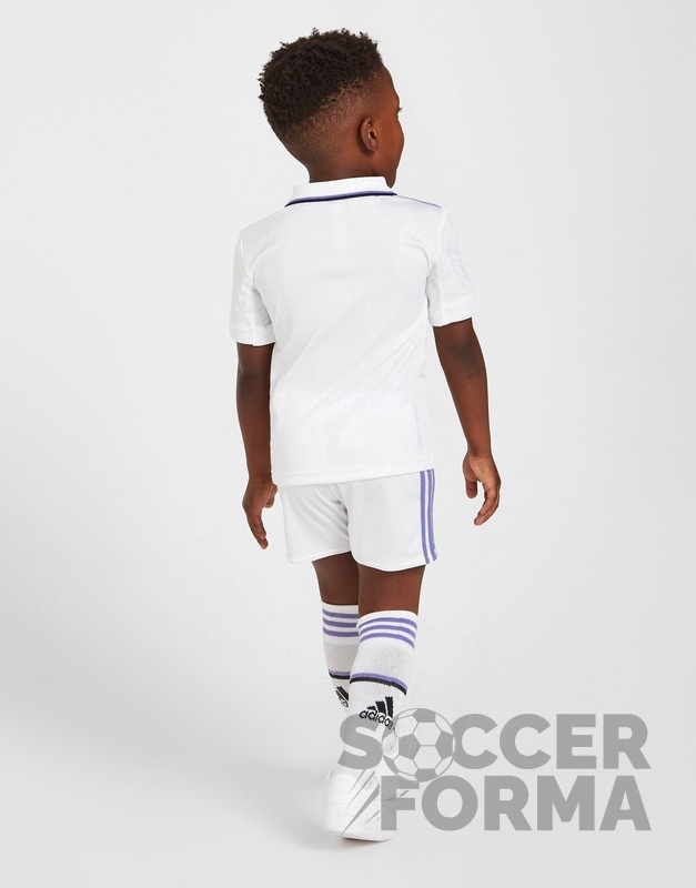 Детская форма Реал Мадрид 2022-2023 с гетрами - вид  5