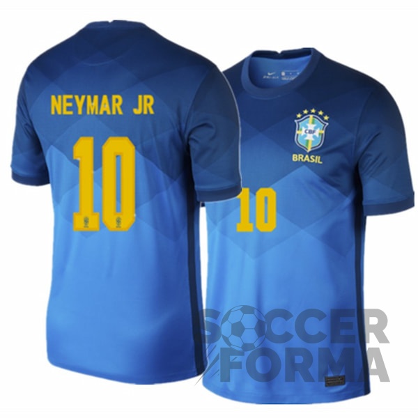 Гостевая футболка сборной Бразилии Неймар 10 2020 - вид 2