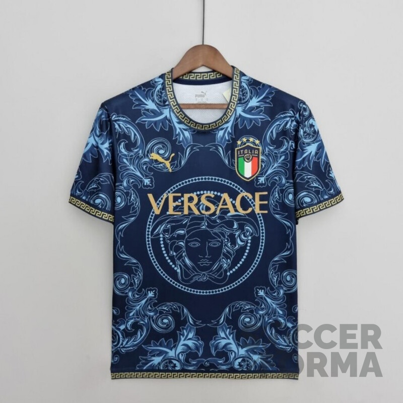 Футболка сборной Италии 2022 Versace - вид 1