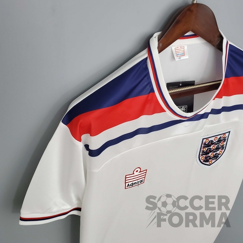 Ретро футболка сборной Англии 1982 - вид 3