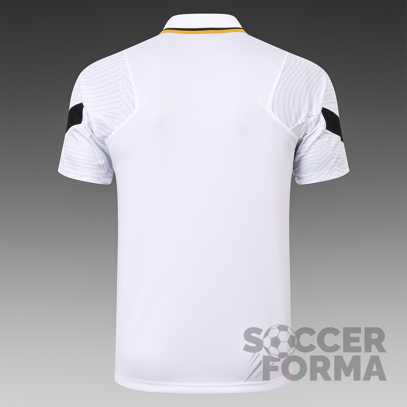 Белая футболка поло ПСЖ 2021-2022