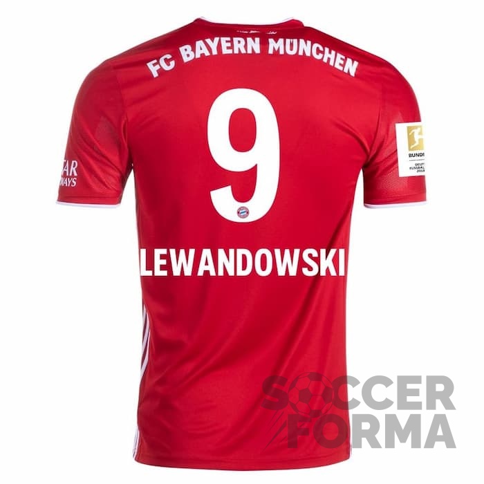 Футболка Бавария Левандовски 9 2020-2021 - вид 1