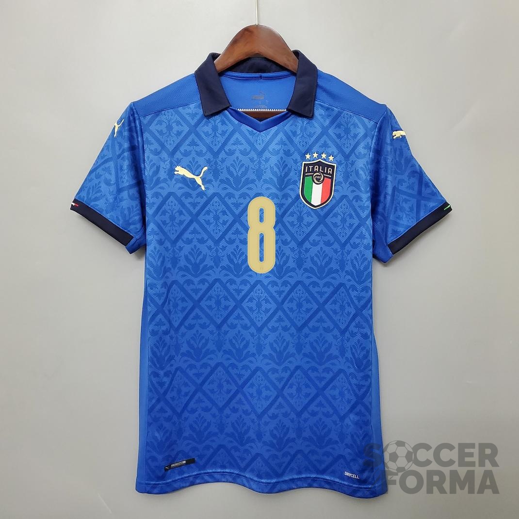 Футболка сборной Италии Жоржиньо 8 2021 - вид 2