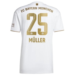 Гостевая футболка Бавария Мюнхен Мюллер 25 2022-2023