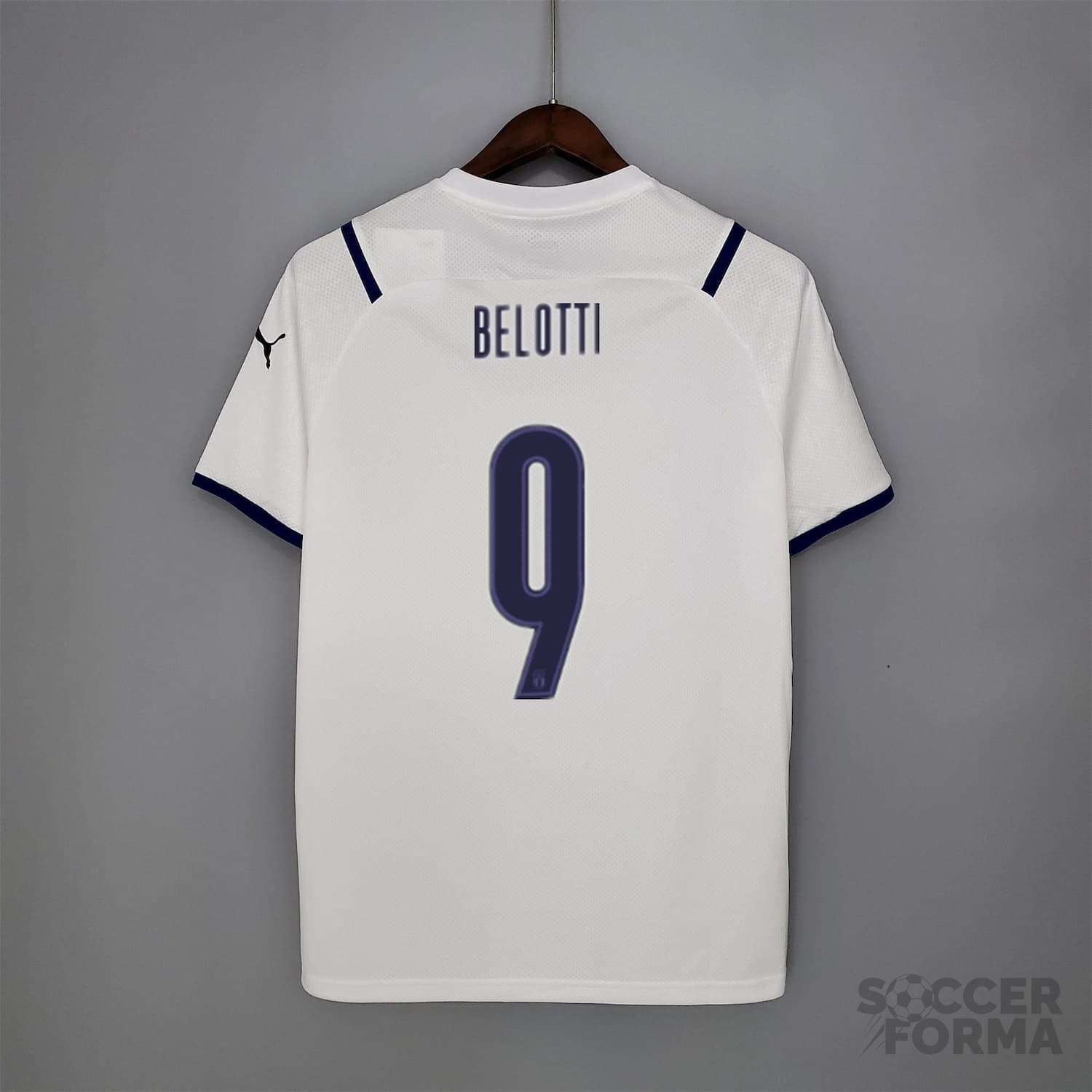 Футболка сборной Италии Белотти 9 2021-2022 - вид 1