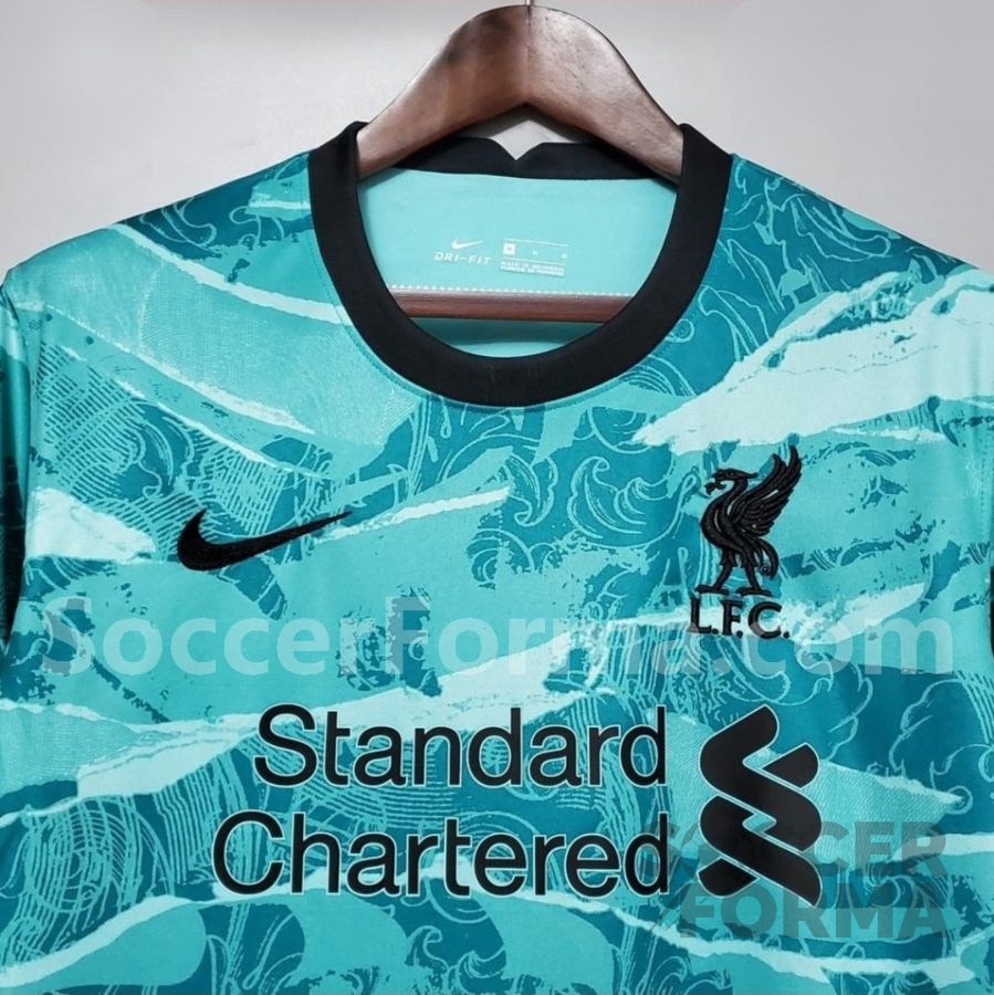 Гостевая футболка Ливерпуль 2020-2021 Lux - вид 3