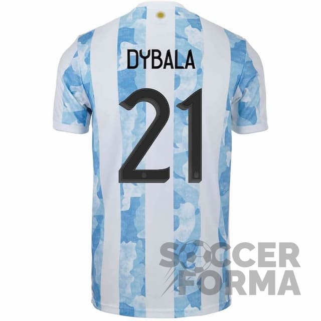 Форма сборной Аргенины Дибала 21 2021 - вид 1